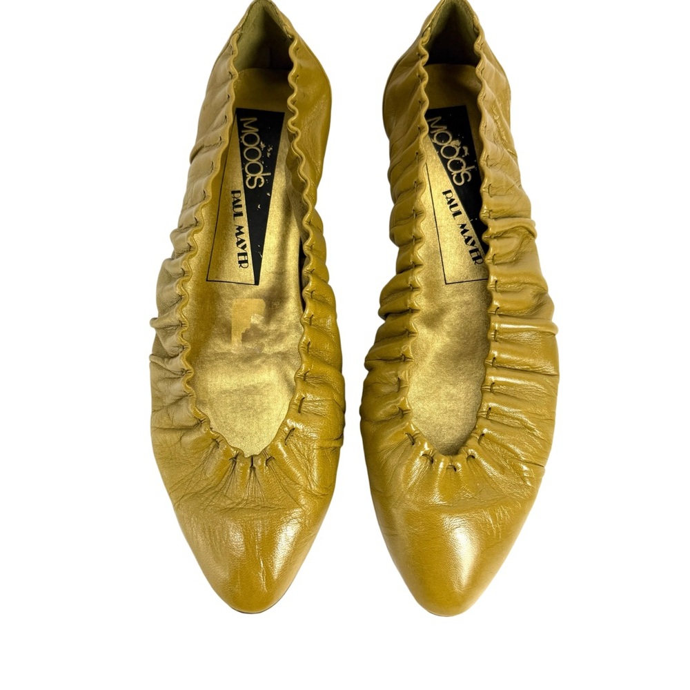 Paul Mayer Mustard Yellow Flats